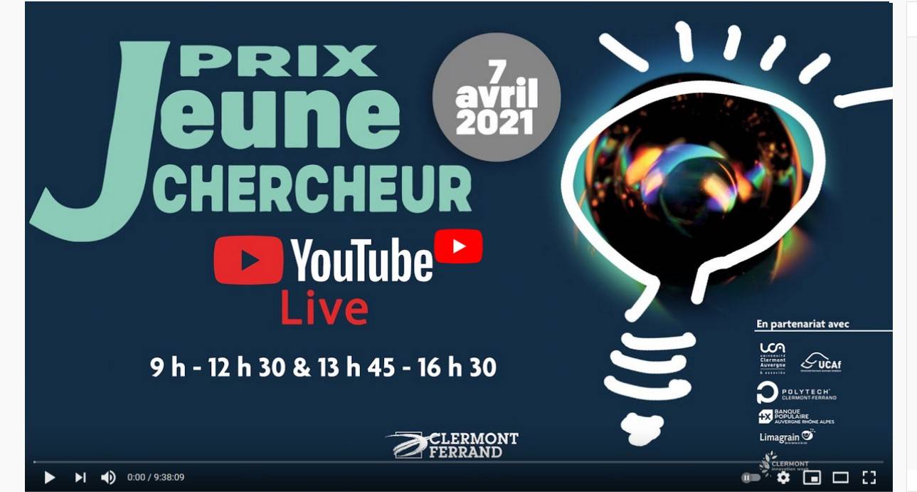 Prix jeunes chercheurs
